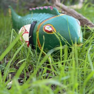 scultura decorazione da parete etnica africana