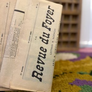 giornale d'epoca francese fine Ottocento